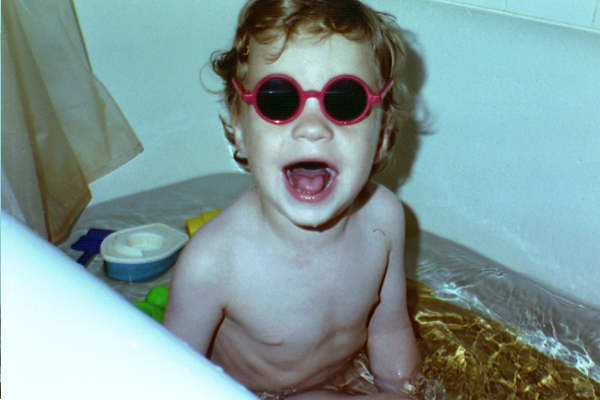 Ian in the tub